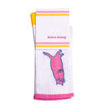 PINK CAT TENNIS SOCKS