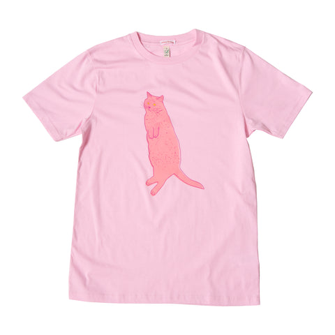 Cat T-Shirt (pink or white)