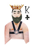 King of Clubs - Fine Art Print