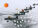 Egg Bombing (original collage)