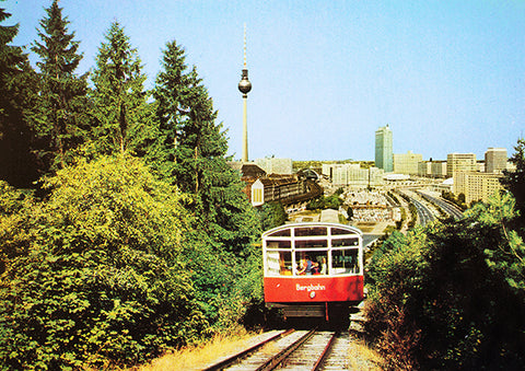 POSTER Berliner Bergbahn