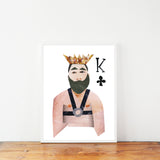 King of Clubs - Fine Art Print