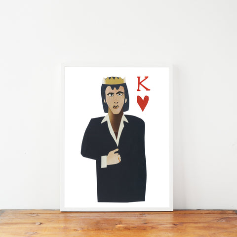 King of Hearts - Fine Art Print