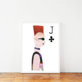 Jack of Clubs - Fine Art Print